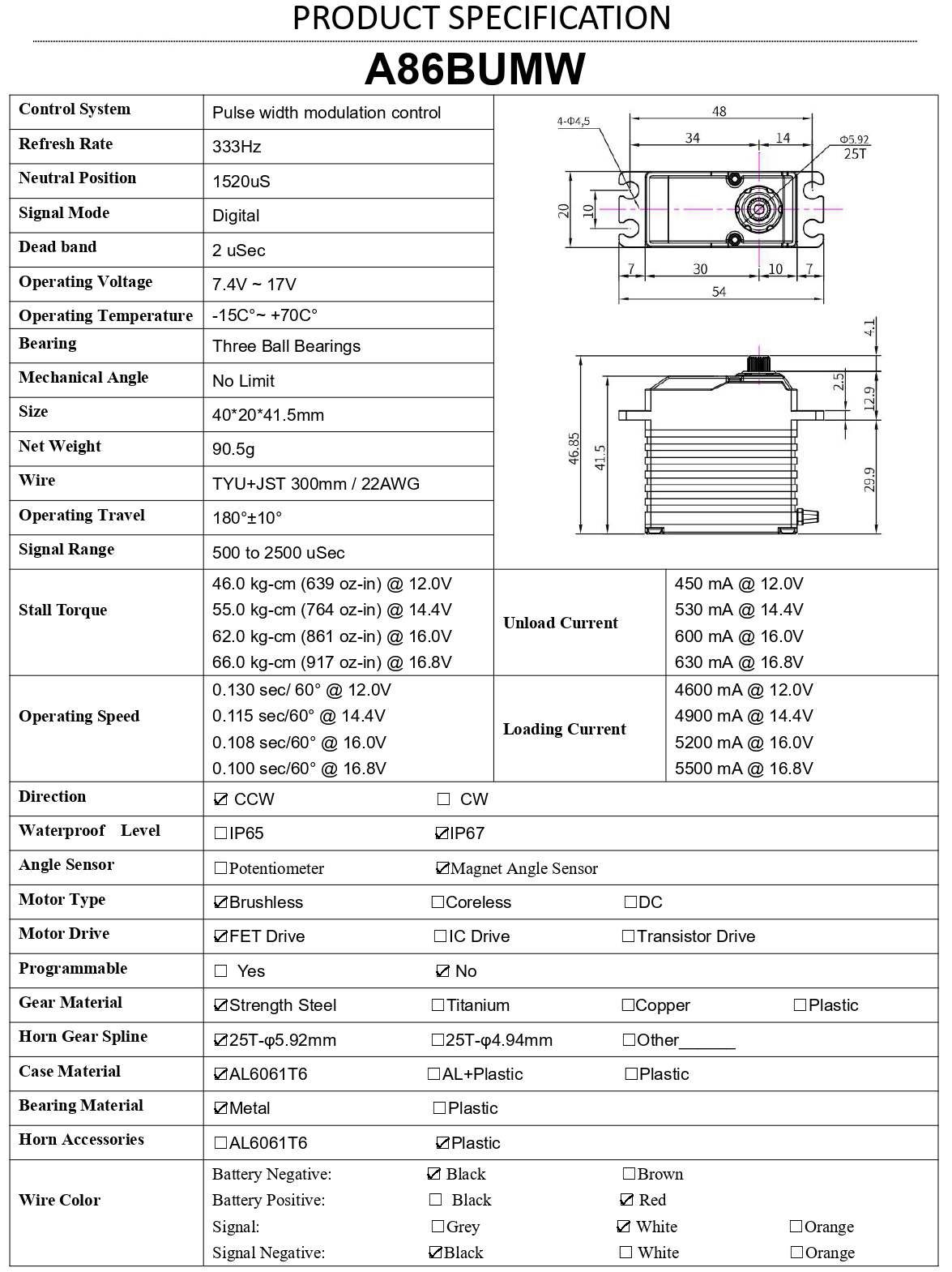 A86BUMW（4S 16V)-EN